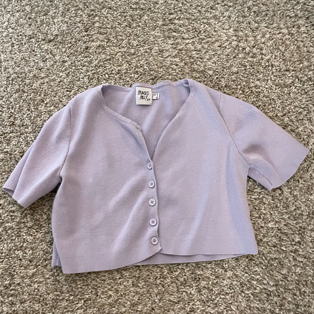 Princess Polly button up crop top